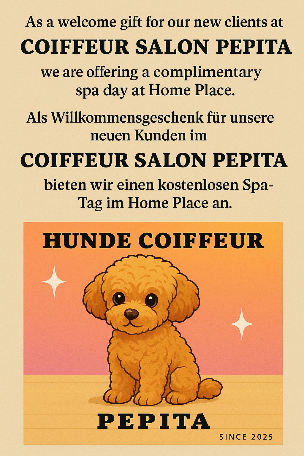 Hundecoiffeur Pepita Aktionen